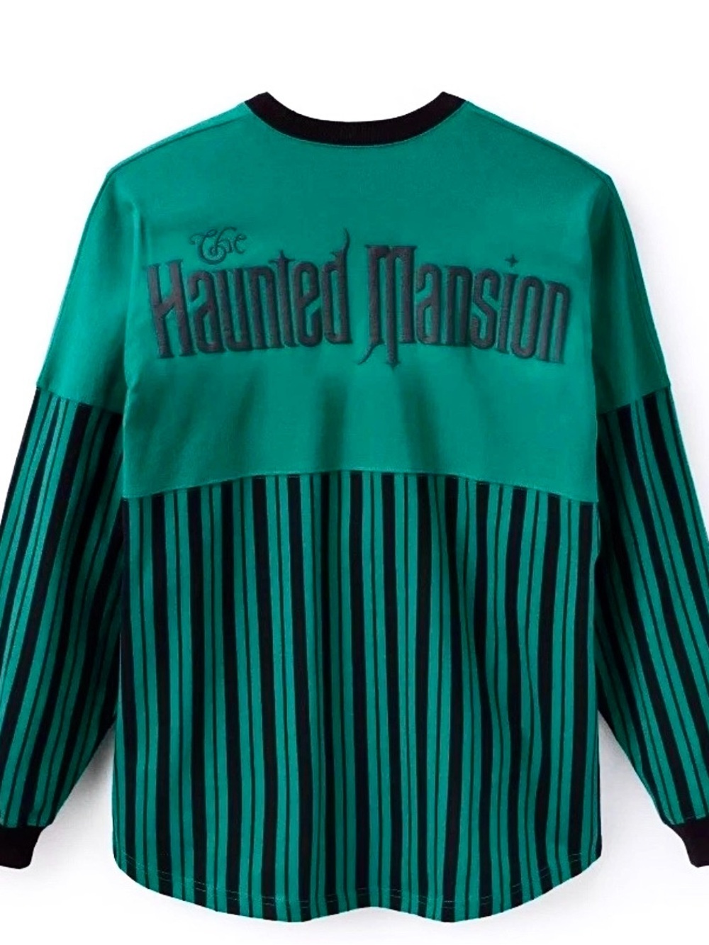 THE HAUNTED MANSION SPIRIT JERSEY! GHOST HOST TEAL SZ XL NWT SOLD OUT! UNISEX